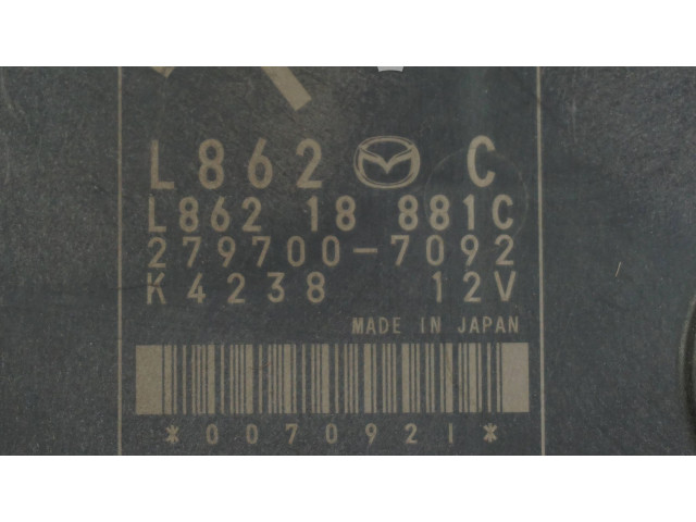 Блок управления двигателя L86218881C, 2797007092   Mazda MX-5 NC Miata
