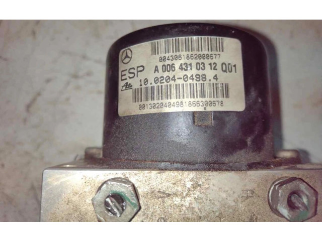 Jednotka ABS A0365454032 Mercedes-Benz C W203