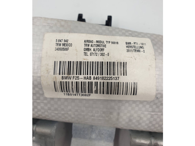 Боковая подушка безопасности 9182225 BMW X3 F25