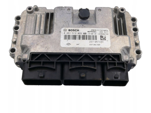 Блок управления двигателя 237105748R, 0261S12022   Renault Twingo III