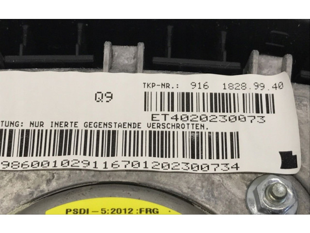 Подушка безопасности водителя 1698600102   Mercedes-Benz A W169