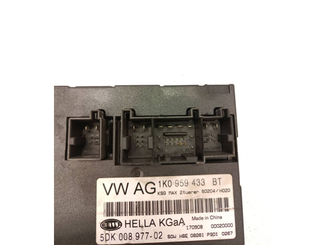 Блок комфорта 1K0959433BT, 5DK008977 Skoda Octavia Mk2 (1Z)