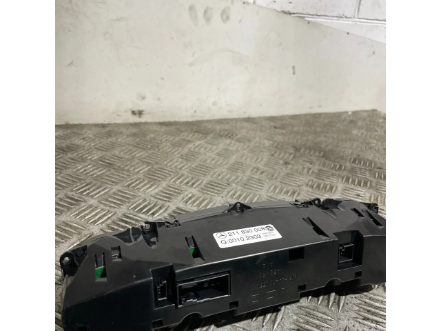 Блок управления климат-контролем 2118300085, 00102303   Mercedes-Benz E W211