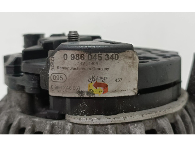 Генератор 0986045340   Volkswagen Touran I      