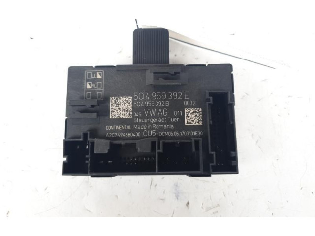 Блок управления 5Q4959392E, 5Q4959392E Skoda Octavia Mk3 (5E)