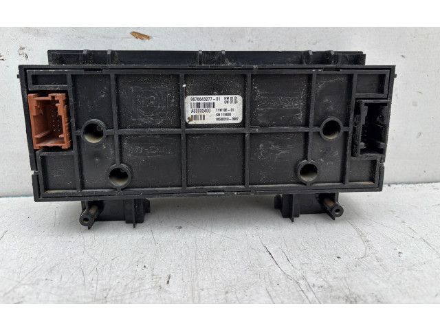 Блок управления климат-контролем 9676643277, A83032400   Peugeot Partner