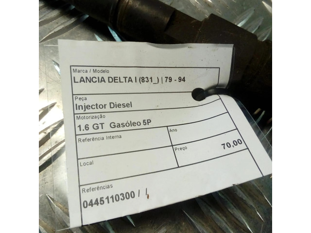 Vstřikovač 0445110300 Lancia Delta pro naftový motor 1.6