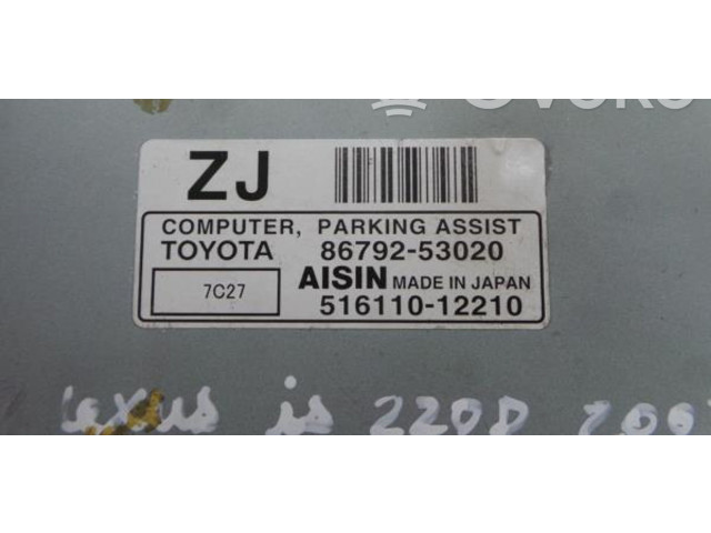 Блок управления 86792-53020, 516110-12210 Lexus IS 220D-250-350