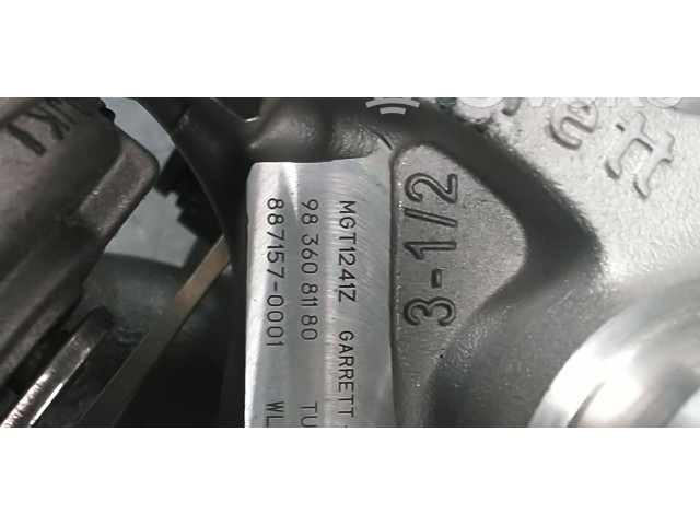 Turbodmychadlo Нагнетатель 9836081180, 1654509180   Opel Corsa F   HNK