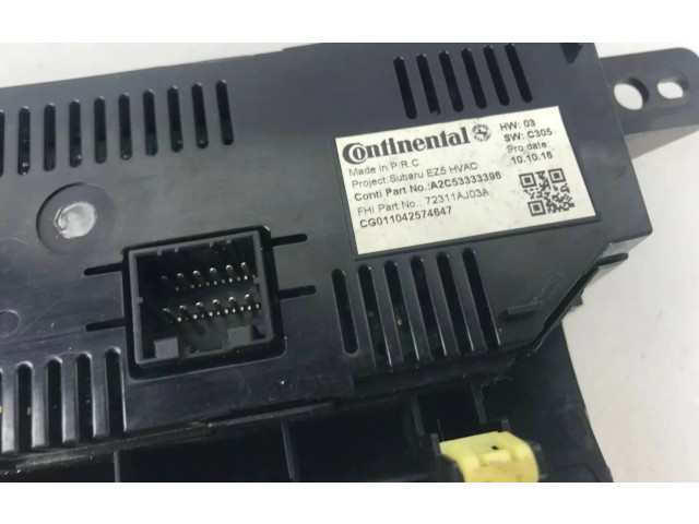 Блок управления климат-контролем 72311AJ03A Subaru Outback
