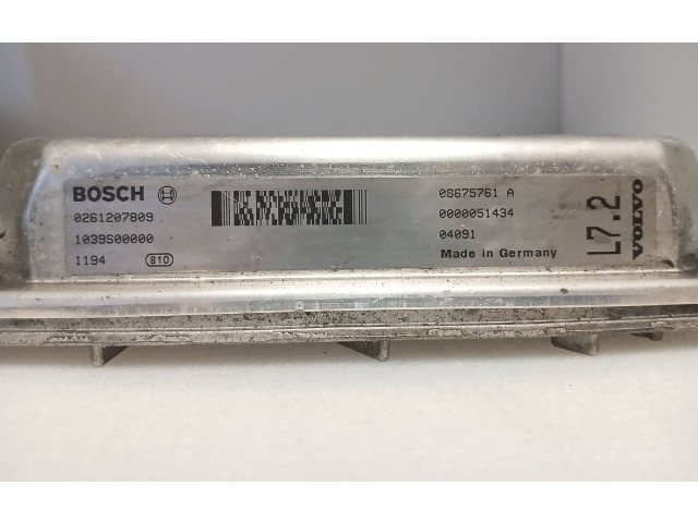 Блок управления двигателя 0261207809, 1039S00000   Volvo XC90