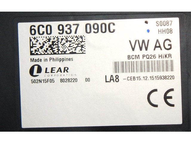 Модуль управления BSM 6C0937090C Skoda Fabia Mk3 (NJ)