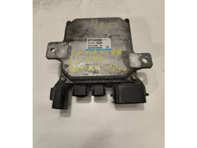 Блок управления двигателя 34710SC020, E271058005 Subaru Forester SH