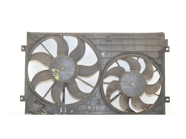 Вентилятор радиатора 1K0121207BB, 1K0121207BB9B9 Audi A3 S3 8P 1.4