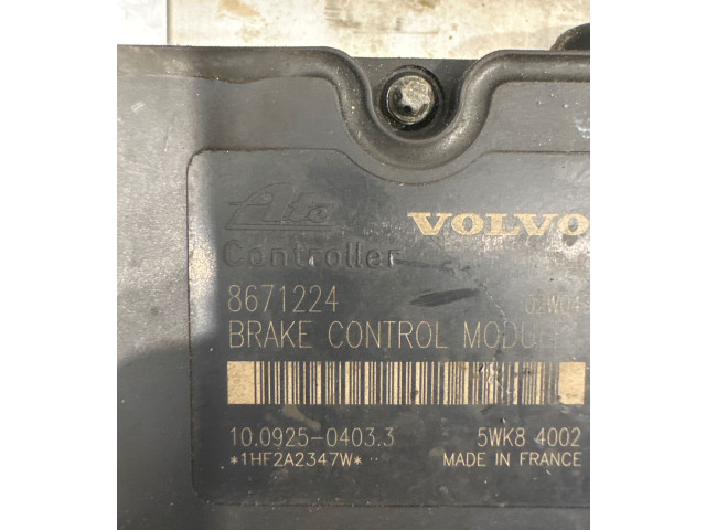 Блок АБС 8671224, 10092504033   Volvo  XC90  2003 - 2006 года