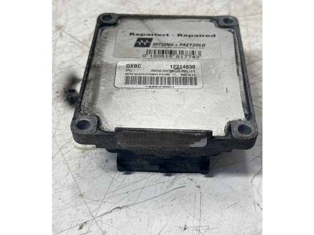 Блок управления двигателем Блок управления 12214830   Opel Meriva A