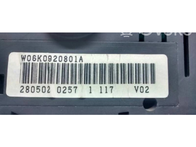 Přístrojová deska Seat Cordoba (6K) W06K0920801A, CUADROINSTRUMENTOS