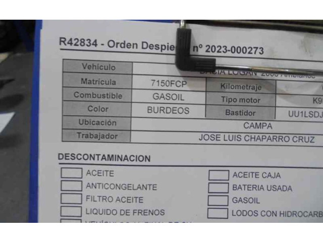 Генератор Dacia Logan I