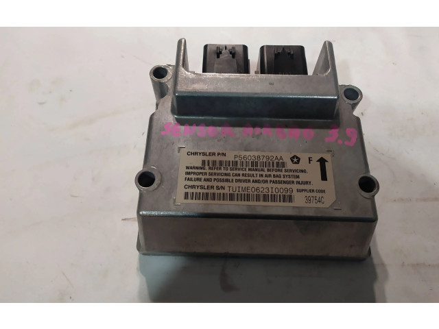 Блок подушек безопасности P56038792AA, 39754C   Jeep Grand Cherokee (WJ)