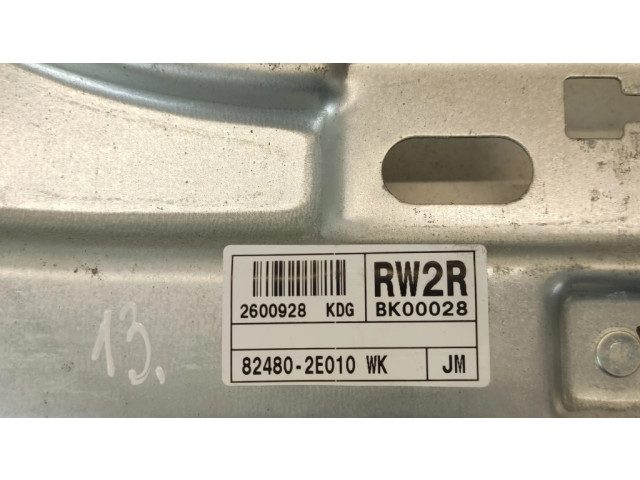 Передний електрический механизм для подъема окна без двигателя