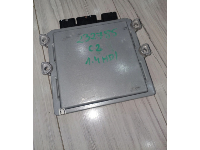 Блок управления двигателем ECU 5WS40285E-T Citroen C2