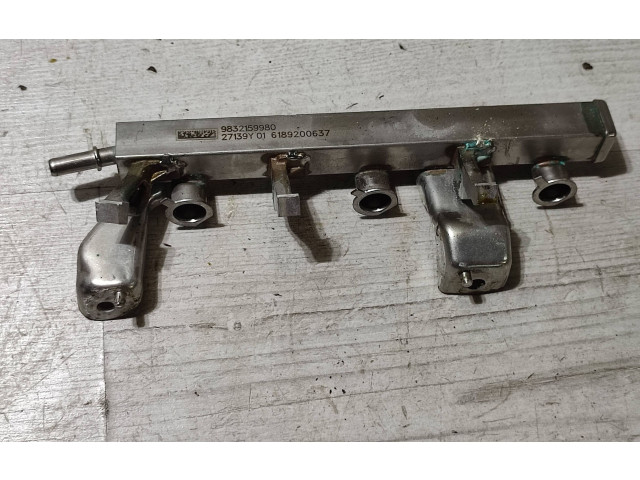 Vstřikovací lišta 9832159980 Opel Corsa F