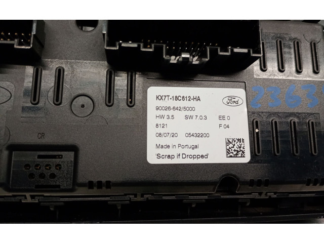 Блок управления климат-контролем KX7T18C612HA   Ford Focus