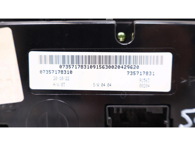 Блок управления климат-контролем 735717831 Fiat 500X