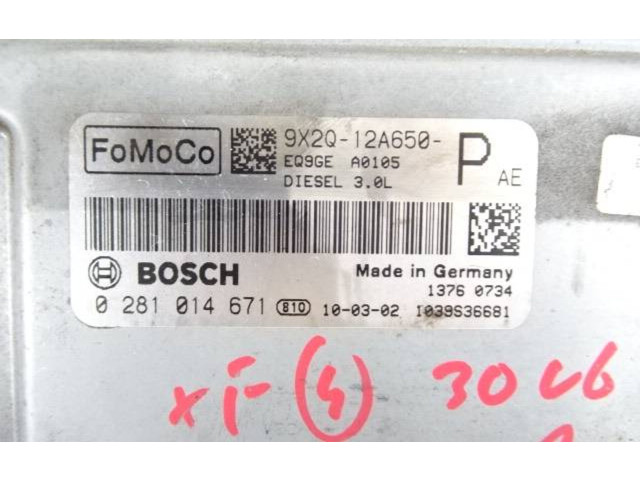 Řídící jednotka 9X2Q12A650, 1039S36681   Jaguar XF X250 2010