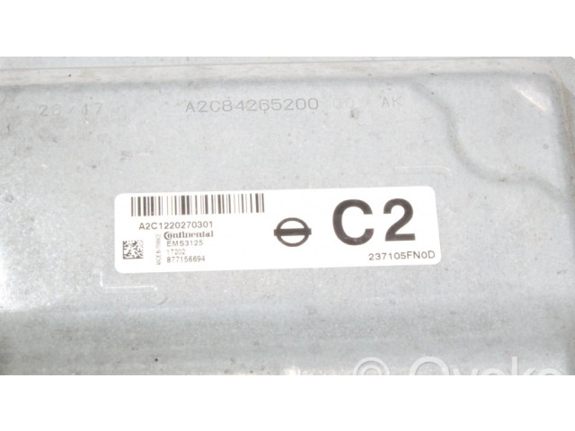 Řídící jednotka A2C1220270301, 877156694 Nissan Micra 2000