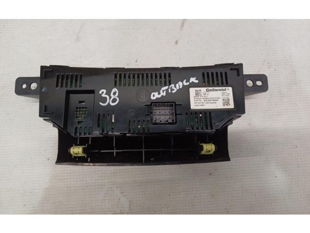 Блок управления климат-контролем 72411aj330   Subaru Outback