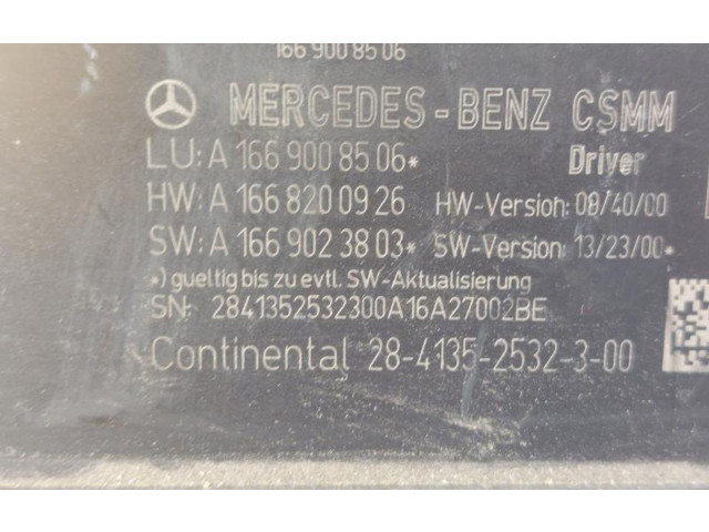 Блок управления A1669008506, A1669008506 Mercedes-Benz A W176