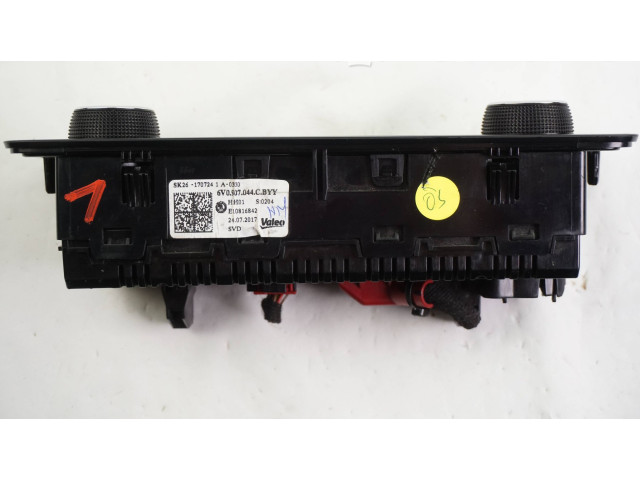 Блок управления климат-контролем 6V0907044C   Skoda Fabia Mk2 (5J)