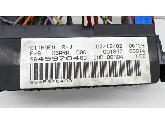 Блок предохранителей 9645970480 Citroen Xsara