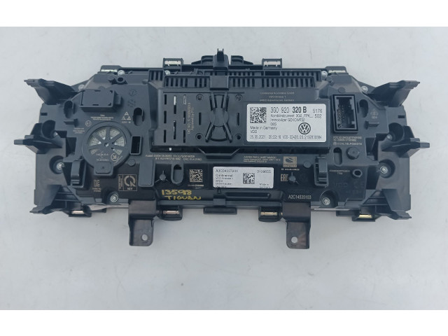 Přístrojová deska  Volkswagen Tiguan 2021 3G0920320B, E2-A1-5-7  