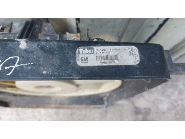 Комплект вентиляторов 13114937, 13123752 Opel Vectra C 1.9