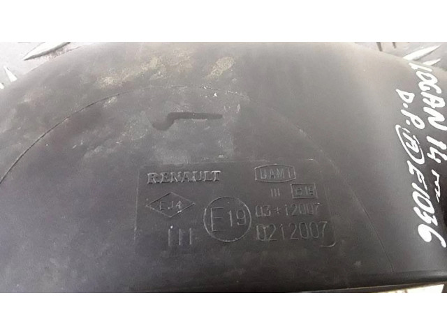 Зеркало электрическое правое Dacia Logan II 2012-2020 года