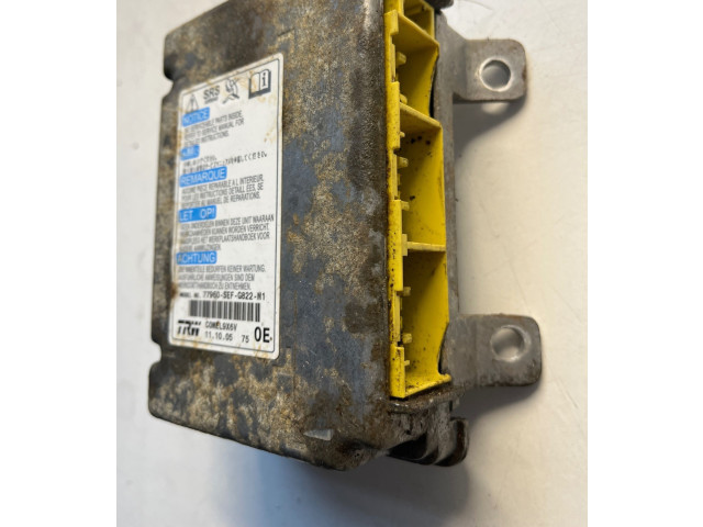 Блок подушек безопасности 77960SEFG822M1 Honda Accord
