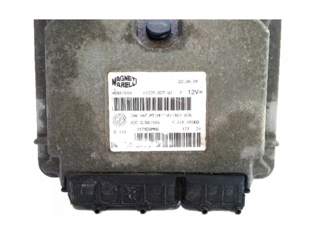 Блок управления двигателя 46817815 Fiat Seicento/600