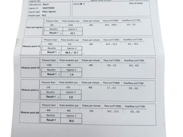 Vstřikovač 059130277CC, 059130277EH Audi A6 S6 C7 4G CDUC