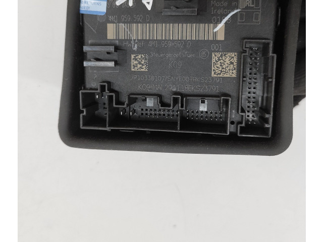 Комфортный модуль 4M1959592D, P10338107 Audi A6 S6 C8 4K
