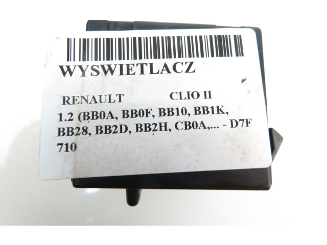 Дисплей 7700421038 Renault Clio II