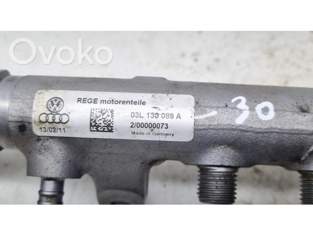 Vstřikovací lišta 03L130089A Audi A4 S4 B8 8K pro naftový motor 0.0
