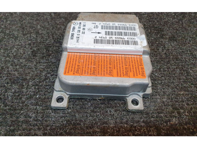 Блок подушек безопасности 0285001222, 0018203126   Mercedes-Benz A W168