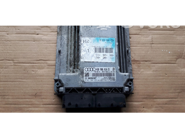 Блок управления двигателя 4G0906014B   Audi A6 S6 C7 4G