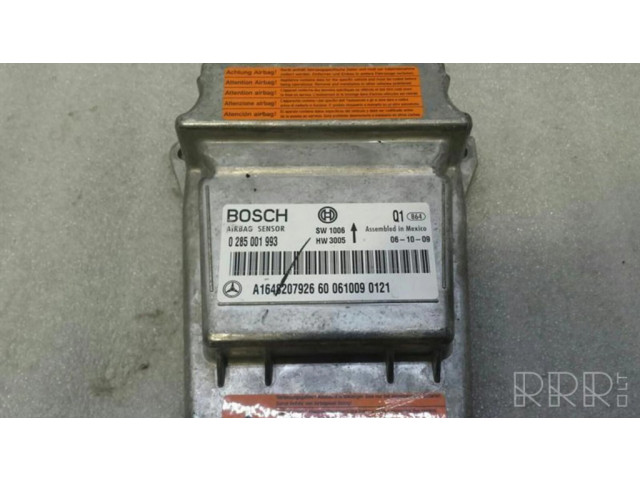 Блок подушек безопасности A1648207926   Mercedes-Benz ML W164