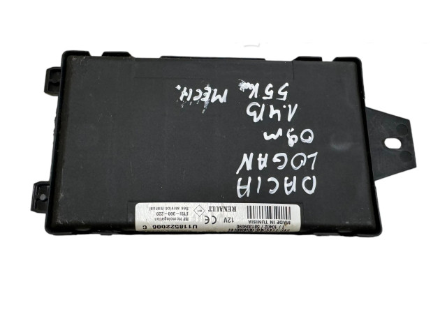 Блок комфорта 8200260245A, U118522006C Dacia Logan I