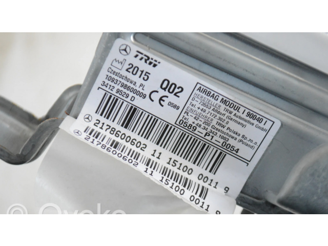 Подушка безопасности в сиденье 2178600602, 0589P10054   Mercedes-Benz S C217