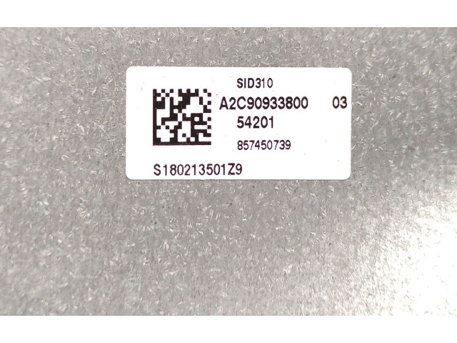 Řídící jednotka 237106677R, 237107137R   Renault Megane IV 2016