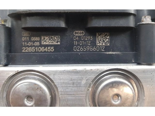 Jednotka ABS 2265106455, 0265956012 Nissan Micra C+C 2012